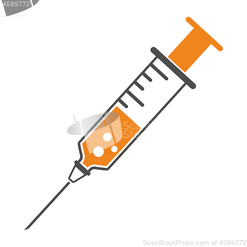 Image of Icon Plastic Medical Syringe