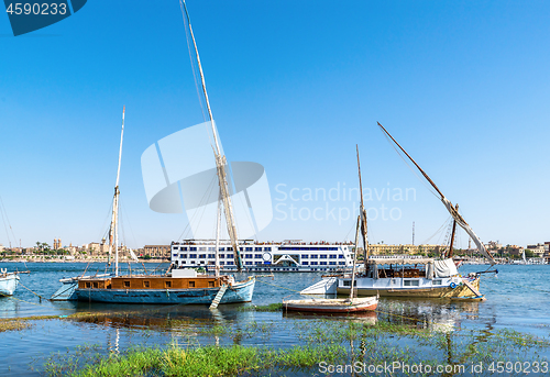 Image of Boats in Luxor