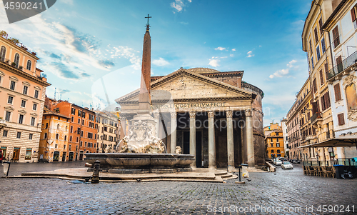 Image of Ancient Pantheon in Rome