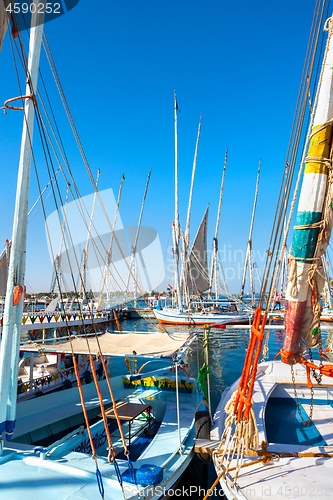 Image of Boats in the port