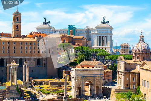 Image of Forum and Victor Emmanuel