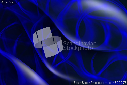 Image of Abstract background design with dark blue waves.