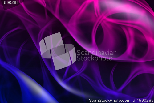 Image of Colorful abstract wavy background with soft light.