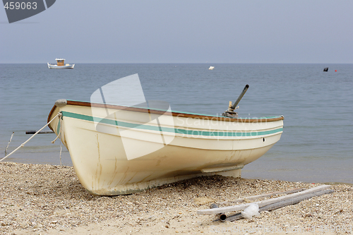 Image of greek fishing boats