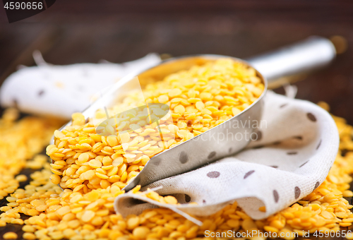 Image of yellow lentil