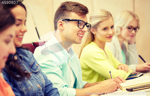 Image of group of students at lecture