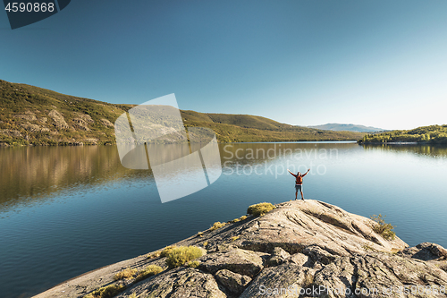 Image of Man Hiking