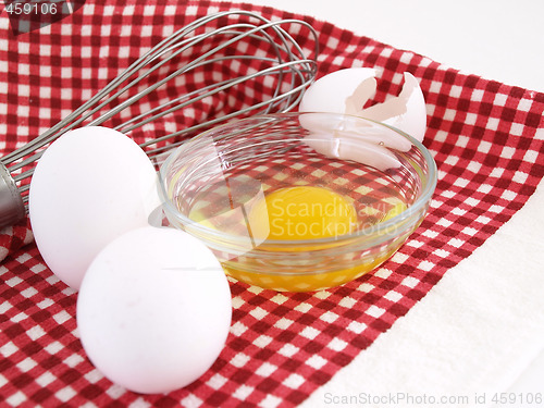 Image of Eggs and Whisk