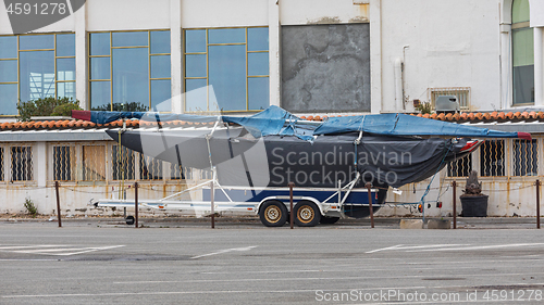 Image of Trailer Sail Boat