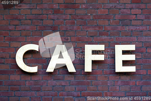Image of Cafe Sign