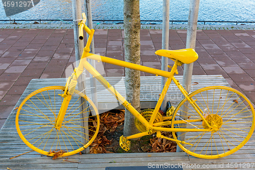 Image of Yellow Bicycle