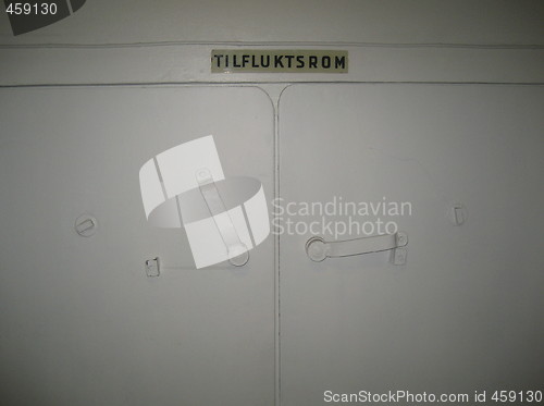 Image of Shelter door (tilfluktsrom)