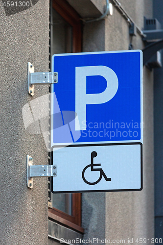 Image of Disabled Parking Sign