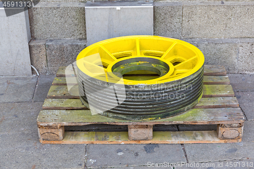 Image of Elevator Pulley