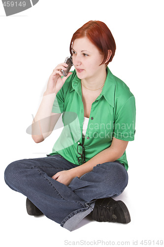 Image of Teenager on the phone