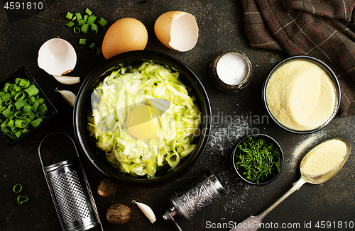 Image of grated zucchini 