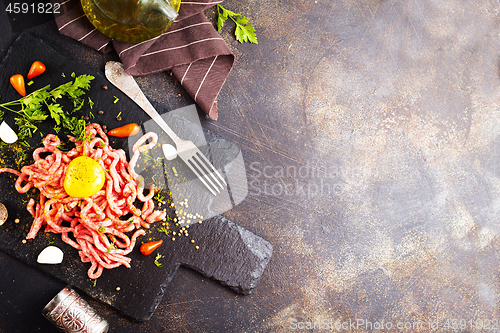 Image of Raw minced meat 