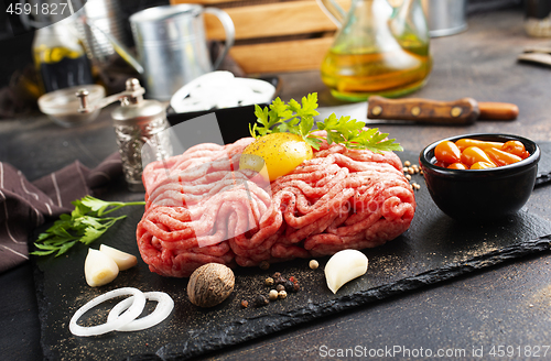 Image of Raw minced meat 