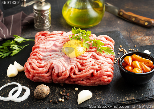 Image of Raw minced meat 