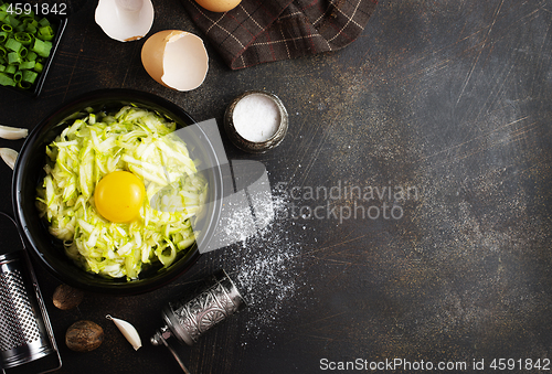 Image of grated zucchini 