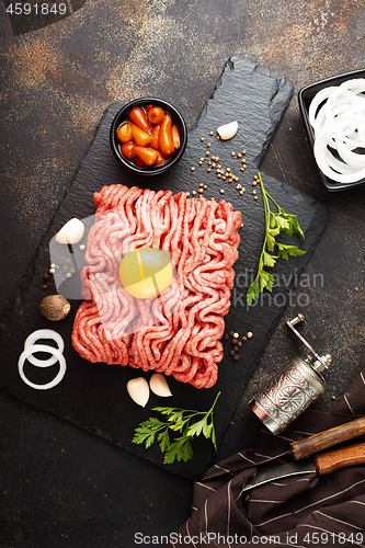 Image of Raw minced meat 