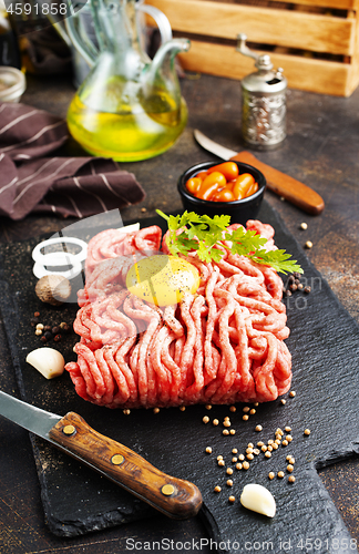 Image of Raw minced meat 