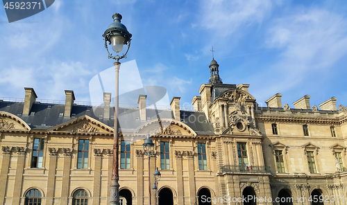 Image of Facade of the royal Louvre palace