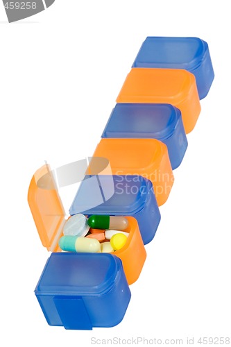 Image of Medicine in pill box