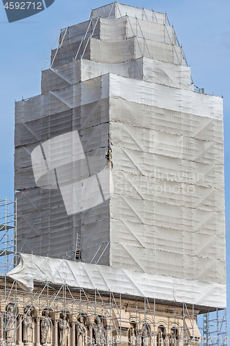 Image of Scaffolding Marseille Cathedral