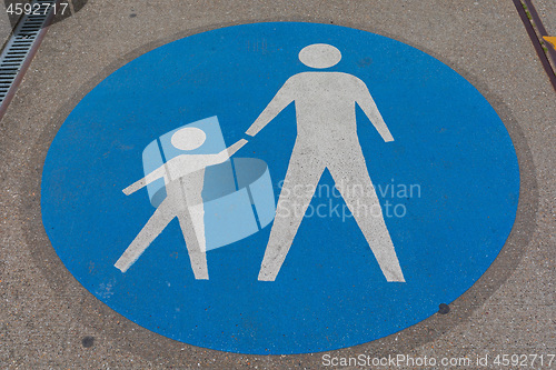 Image of Pedestrians Sign