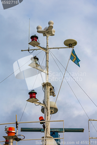 Image of Antenna Mast Ship