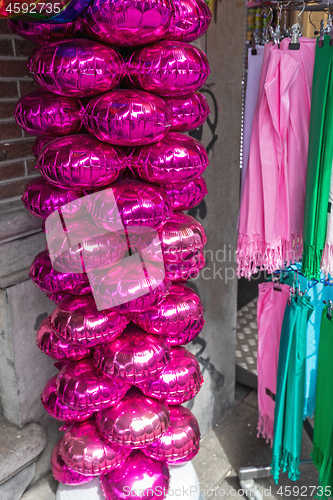 Image of Pink Foil Ballons