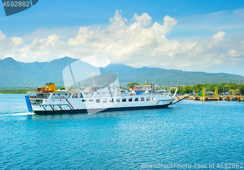 Image of Bali Java ferry transportation, Indonesia