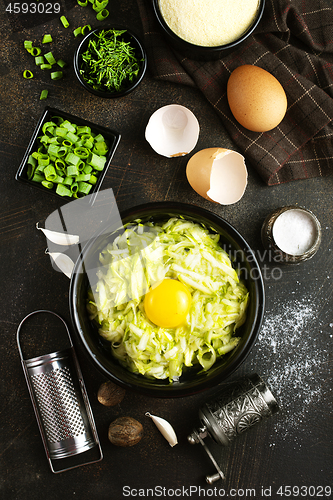 Image of grated zucchini 