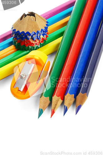 Image of coulored pencils