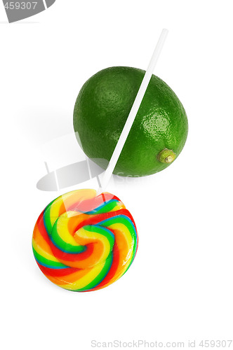 Image of lollipop and lime