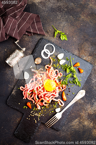 Image of Raw minced meat 