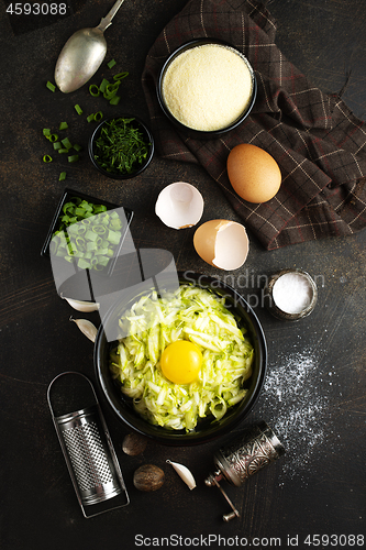 Image of grated zucchini 