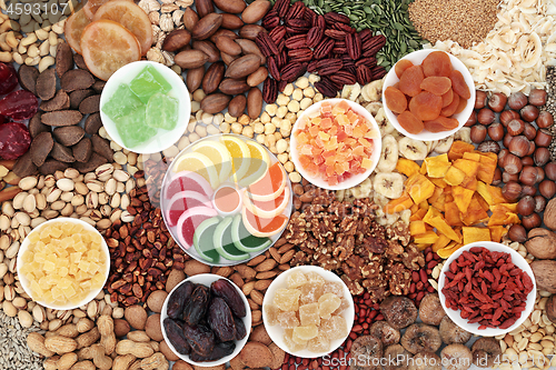 Image of Dried Fruit Seed and Nut Collection