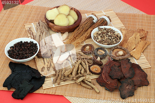 Image of Traditional Chinese Tonic Herbs 