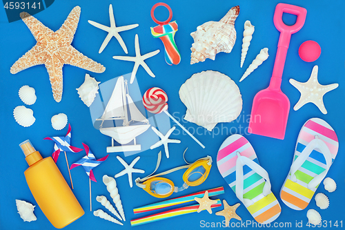 Image of Summer Holiday Symbols