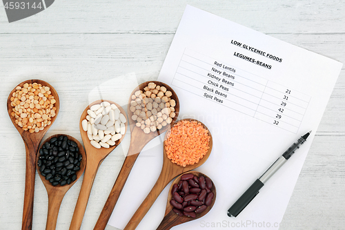 Image of Low GI Diet Food List and Legumes