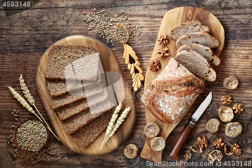 Image of Healthy Wholegrain Rye Bread 