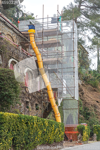 Image of Debris Chute Construction