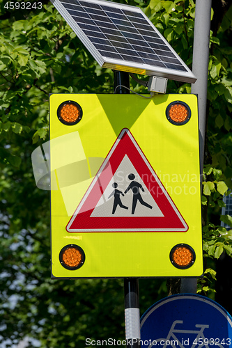 Image of Pedestrian Crossing Solar