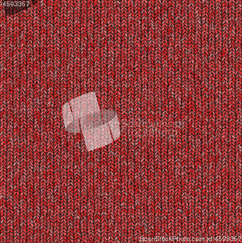 Image of Red seamless wool knit texture