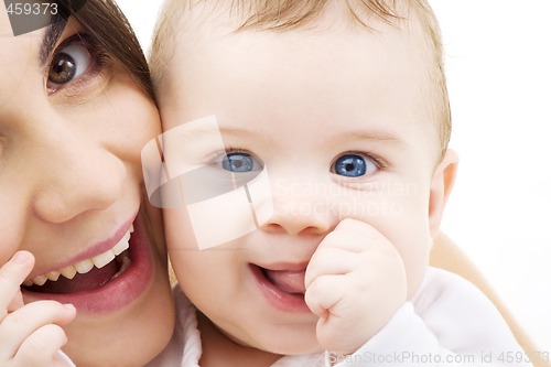 Image of baby and mama