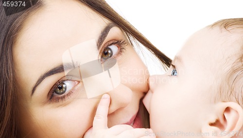 Image of baby and mama