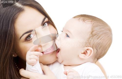 Image of baby and mama