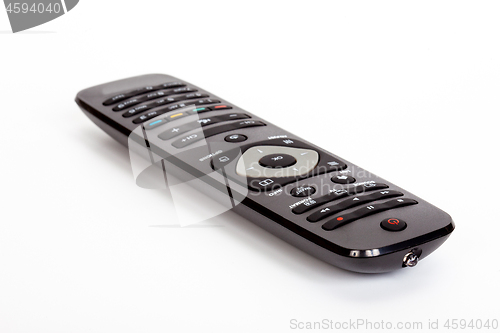 Image of remote control for tv, music player or VCR